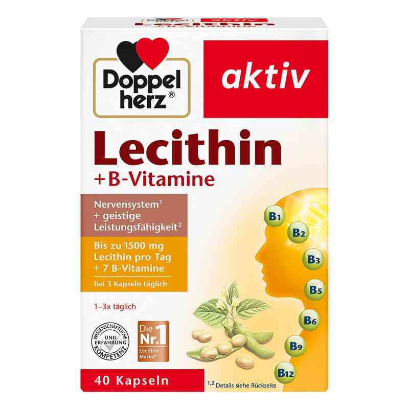 Doppelherz Lecithin + B-vitamine Kapseln 40 stk von Queisser Pharma GmbH & Co. KG PZN 00329119