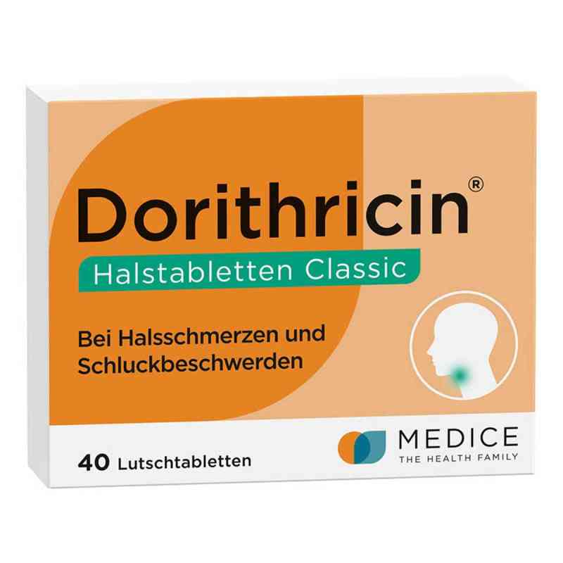 Dorithricin Classic Lutschtabletten bei Halsschmerzen  40 stk von MEDICE Arzneimittel Pütter GmbH&Co.KG PZN 07727946