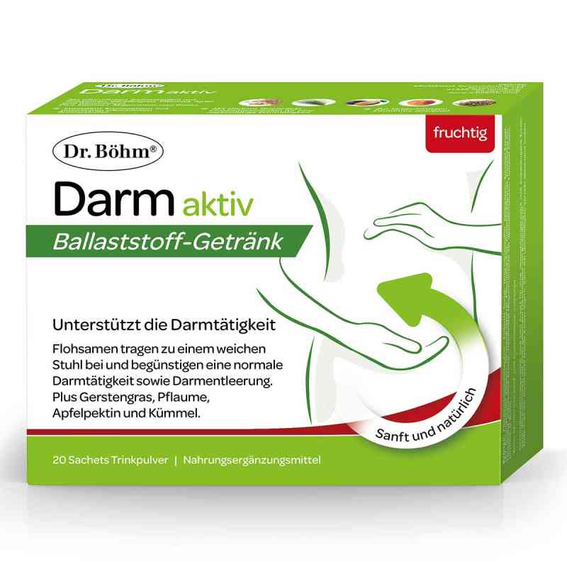 Dr. Böhm Darm Aktiv Pulver 20X6.3 g von Apomedica Pharmazeutische Produkte GmbH PZN 19105730