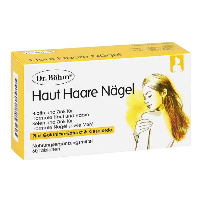 Dr. Böhm Haut Haare Nägel Tabletten 60 stk von Apomedica Pharmazeutische Produk PZN 15390975
