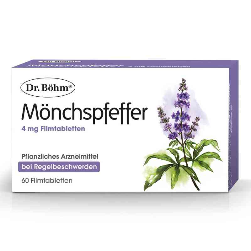 Dr. Böhm Mönchspfeffer 4 mg Filmtabletten 60 stk von Apomedica Pharmazeutische Produkte GmbH PZN 06785019