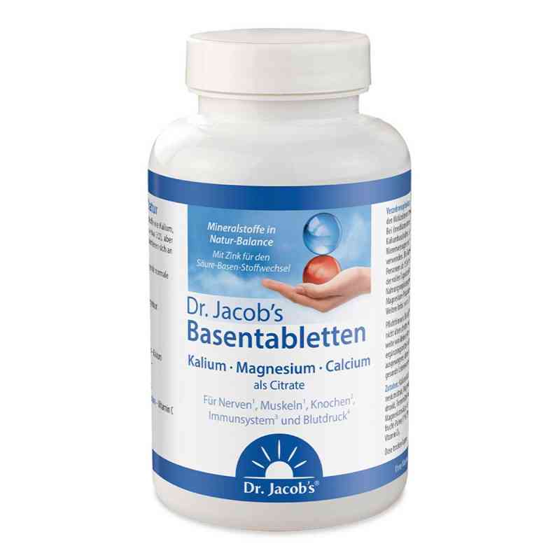 Dr. Jacob's Basentabletten Kalium Magnesium Calcium Citrat 250 stk von Dr. Jacob's Medical GmbH PZN 01054558