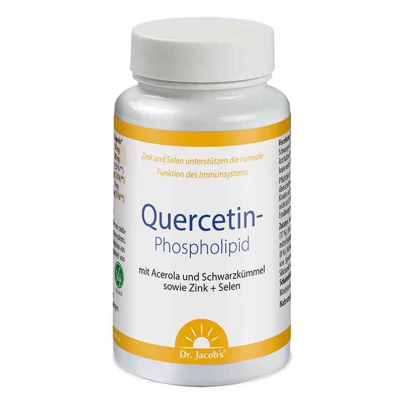 Dr. Jacob's Quercetin-Phospholipid Schwarzkümmel Zink Selen 60 stk von Dr. Jacob's Medical GmbH PZN 15246706