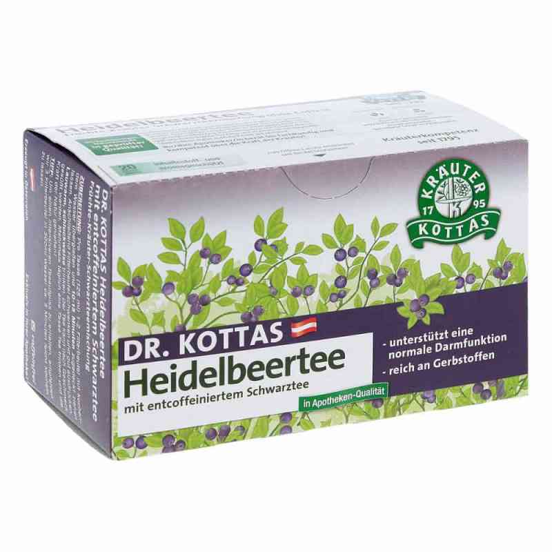 DR. KOTTAS Heidelbeertee mit entkoffeiniertem Schwarztee Filterb 20 stk von Hecht Pharma GmbH GB - Handelsware PZN 08791722