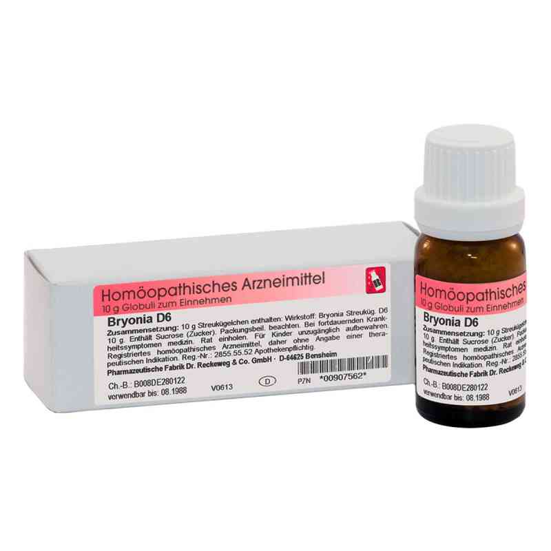 Dr. Reckeweg Bryonia D6 10 g von Dr.RECKEWEG & Co. GmbH PZN 00907562
