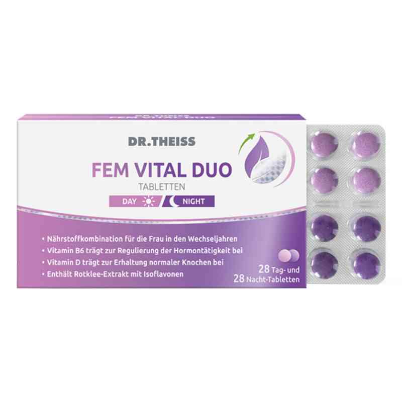 DR. THEISS Fem Vital Duo Tabletten 56 stk von Dr. Theiss Naturwaren GmbH PZN 18439096