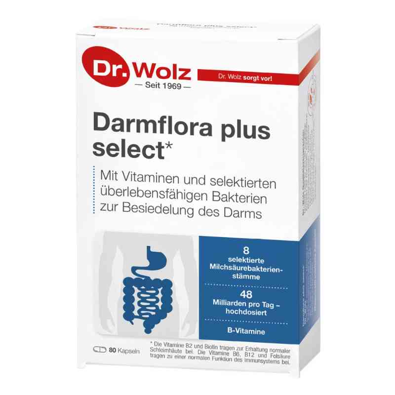 Dr. Wolz Darmflora plus select Kapseln 80 stk von Dr. Wolz Zell GmbH PZN 06798312