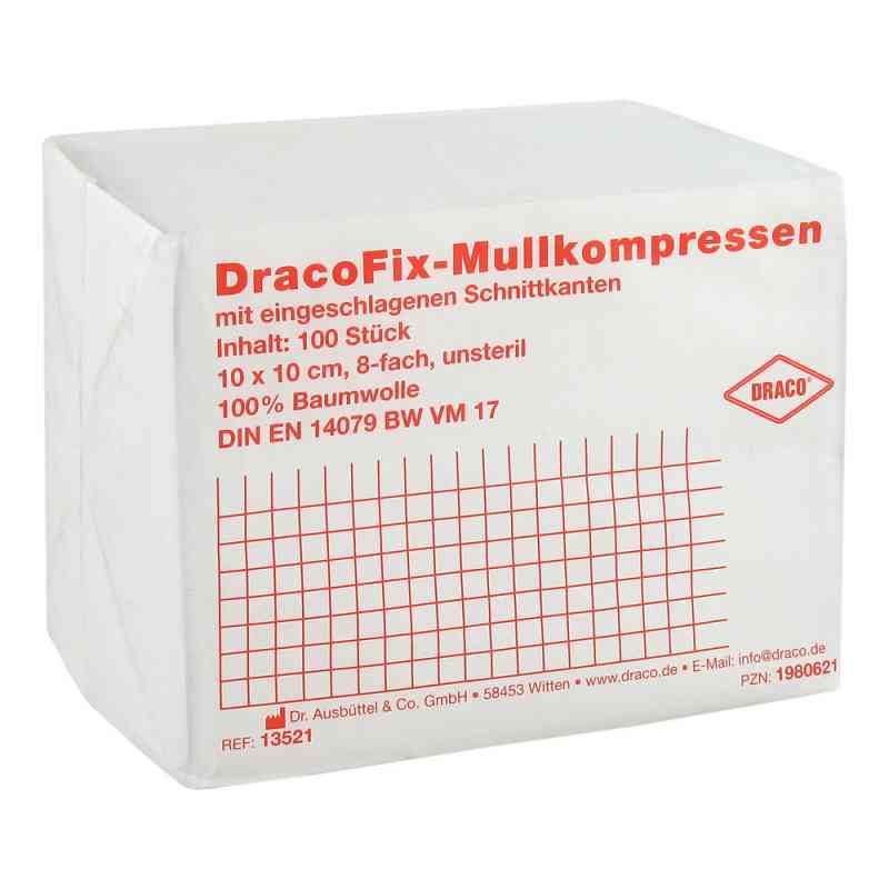 Dracofix Op-kompressen unsteril 10x10cm 8fach 100 stk von Dr. Ausbüttel GmbH & Co. KG PZN 01980621
