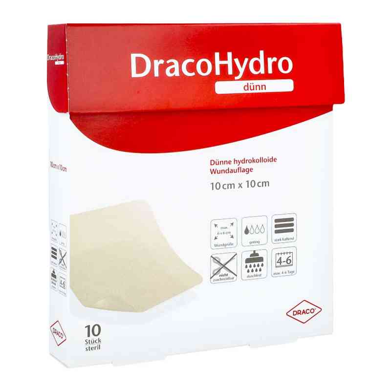 Dracohydro dünn Hydrokoll.wundauflage 10x10 cm 10 stk von Dr. Ausbüttel GmbH & Co. KG PZN 02065446