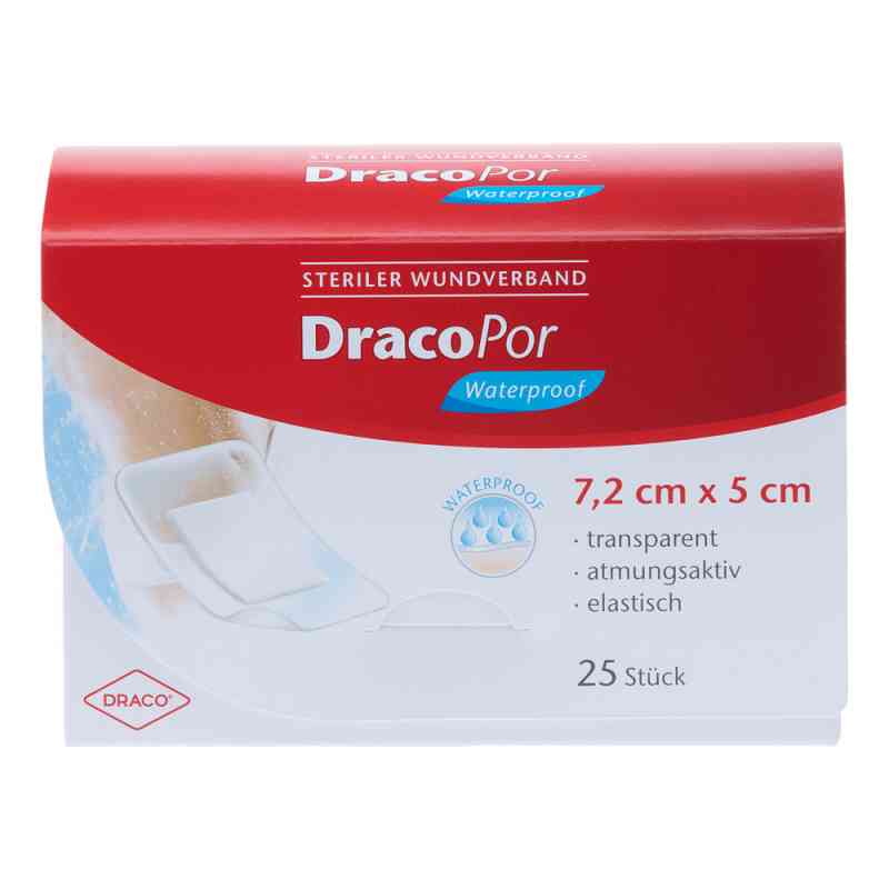 Dracopor waterproof Wundverband steril 5x7,2cm 25 stk von Dr. Ausbüttel GmbH & Co. KG PZN 00114092