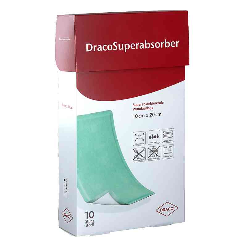 Dracosuperabsorber 10x20 Cm Wundauflage 10 stk von Dr. Ausbüttel GmbH & Co. KG PZN 16086446