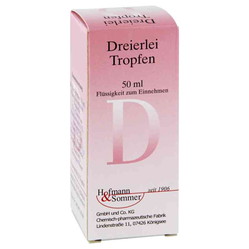 Dreierlei-Tropfen 50 ml von Hofmann & Sommer GmbH & Co. KG PZN 04008665