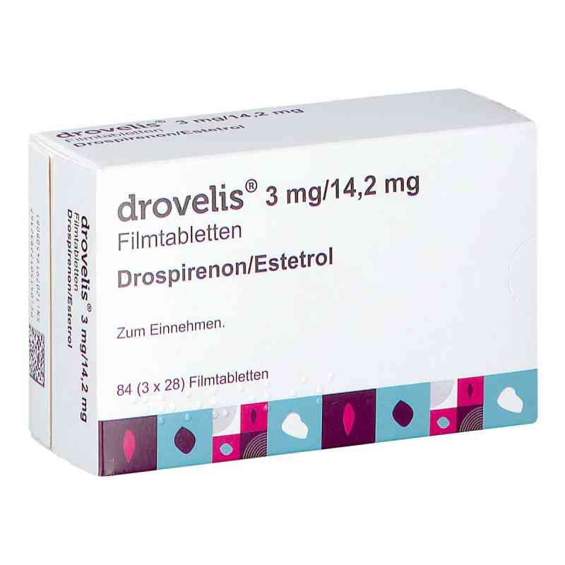 Drovelis 3 Mg/14,2 Mg Filmtabletten 3X28 stk von Gedeon Richter Pharma GmbH PZN 17293236