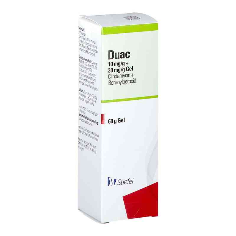 Duac 10 mg/g + 30 mg/g Gel 60 g von GlaxoSmithKline GmbH & Co. KG PZN 10306355