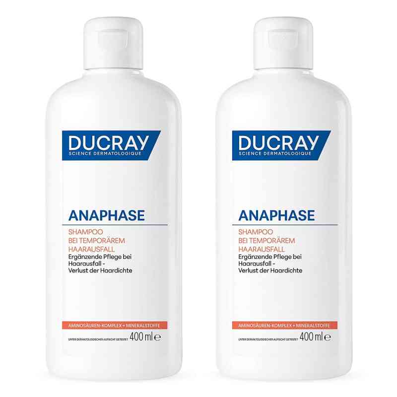 Ducray Anaphase Shampoo B.temporärem Haarausfall 2x400 ml von PIERRE FABRE DERMO KOSMETIK GmbH PZN 08107255
