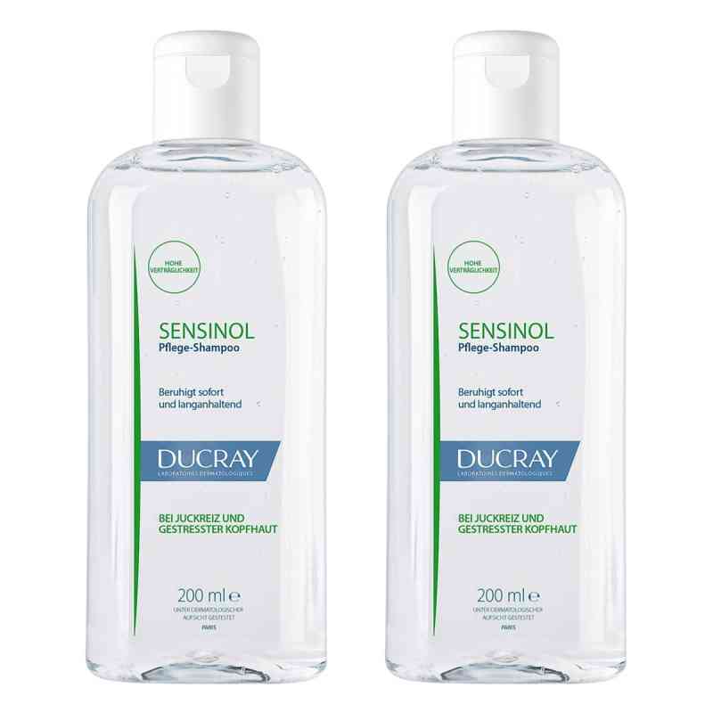 Ducray Sensinol Shampoo irritierte gereizte Kopfhaut 2 x 200 ml von PIERRE FABRE DERMO KOSMETIK GmbH PZN 08101180