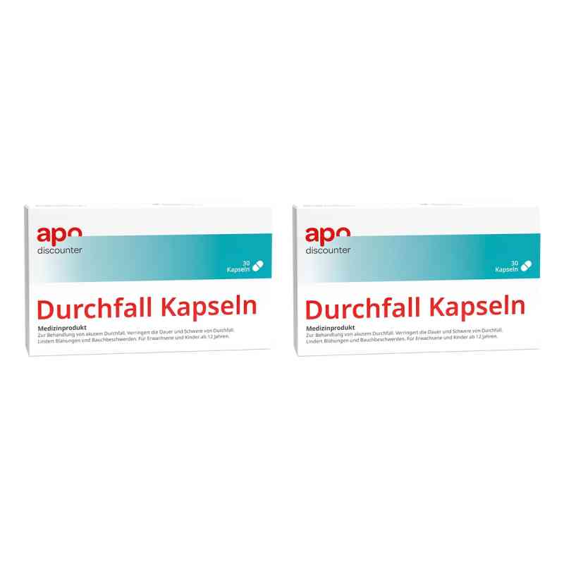 Durchfall Kapseln von apodiscounter 2x30 stk von  PZN 08102750