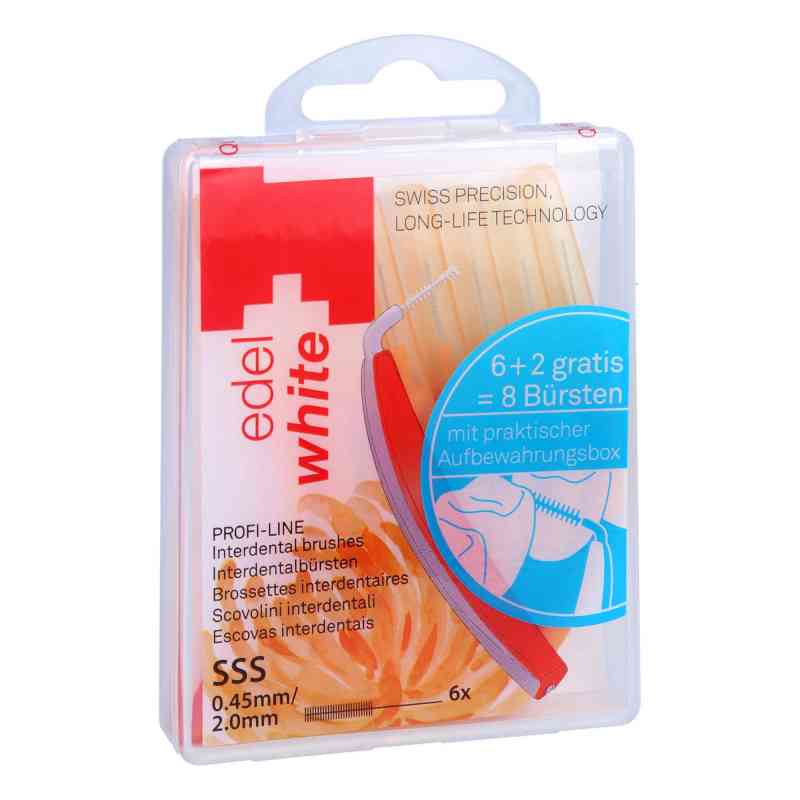 Edelwhite pro Interdent.bür.sss 0,45-2mm 6 stk von APO Team GmbH PZN 06149016