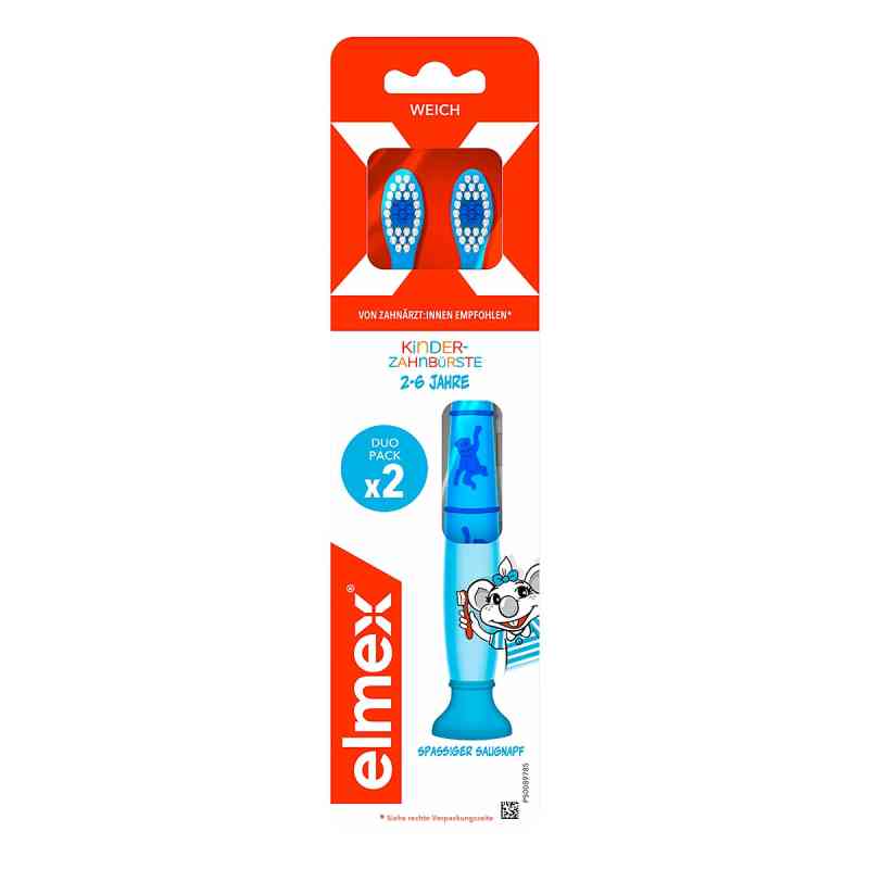 Elmex Kinder Zahnbürste Duo Pack 2 stk von CP GABA GmbH PZN 15433041
