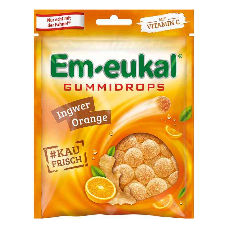 Em Eukal Gummidrops Ingwer-orange zuckerhaltig 90 g von Dr. C. SOLDAN GmbH PZN 10392076