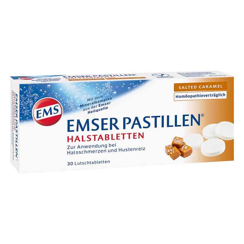 Emser Pastillen Halstabletten salted Caramel 30 stk von Uriach Germany GmbH PZN 16780106
