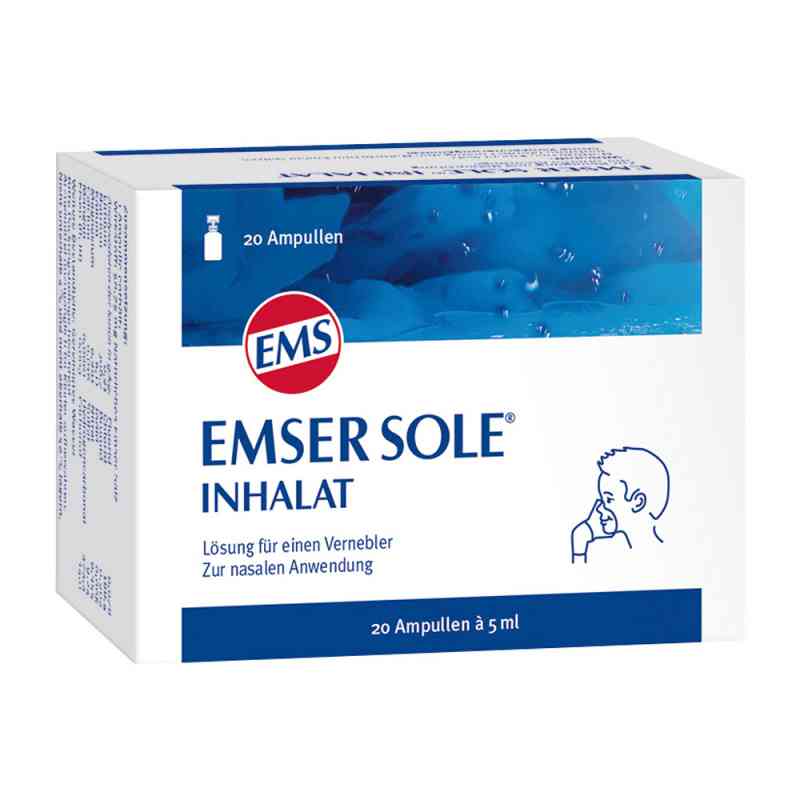 Emser Sole Inhalat Lösung für einen Vernebler 20 stk von Uriach Germany GmbH PZN 06150054