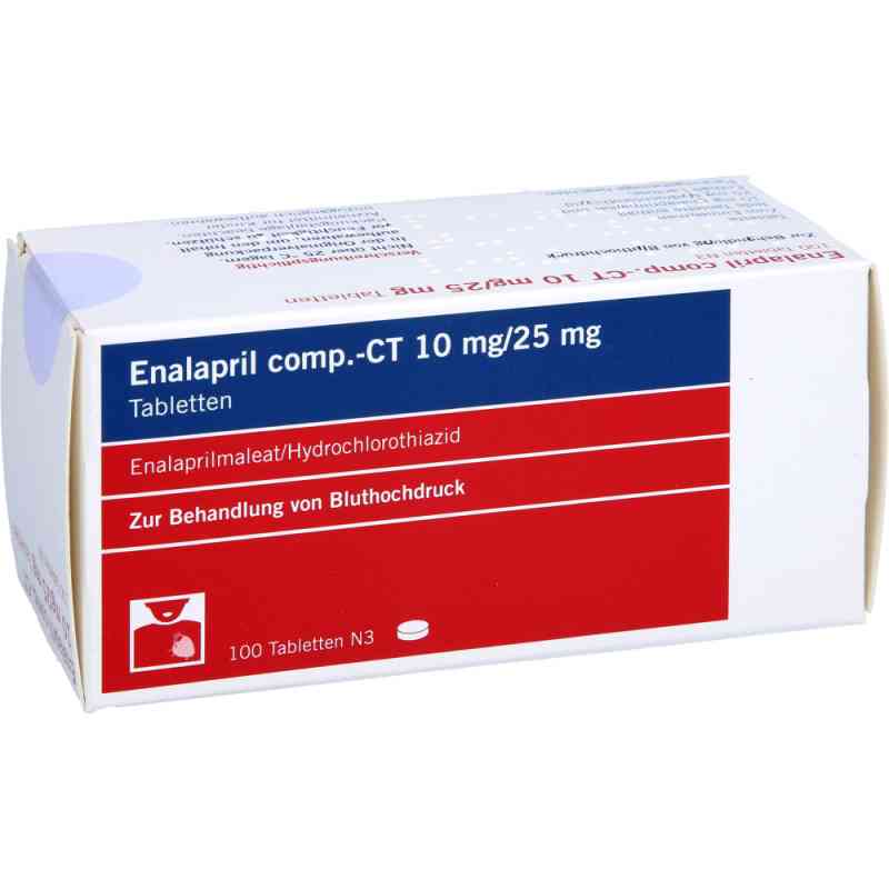 Enalapril comp-CT 10/25 mg Tabletten 100 stk von AbZ Pharma GmbH PZN 02809579