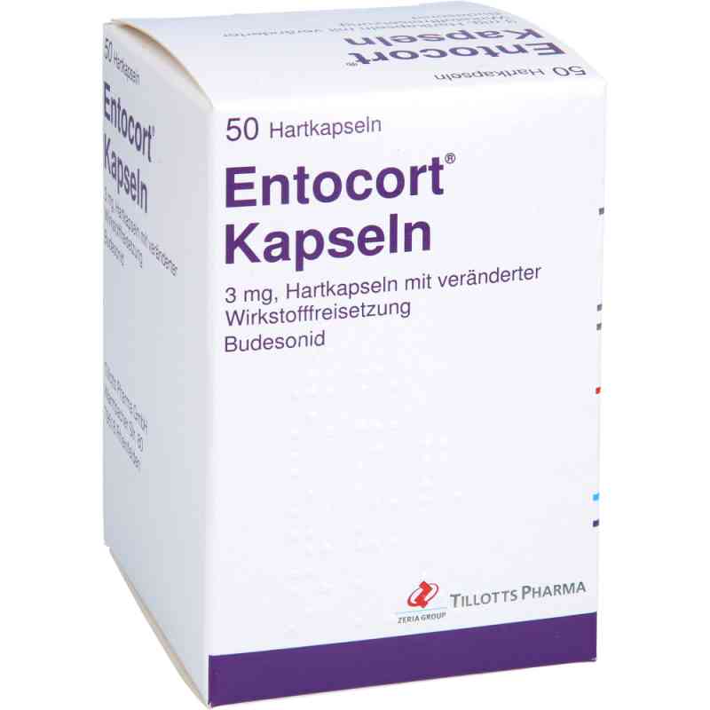 Entocort Kapseln hartkapsel mit veränd.wirkst.-frs. 50 stk von Tillotts Pharma GmbH PZN 11556373