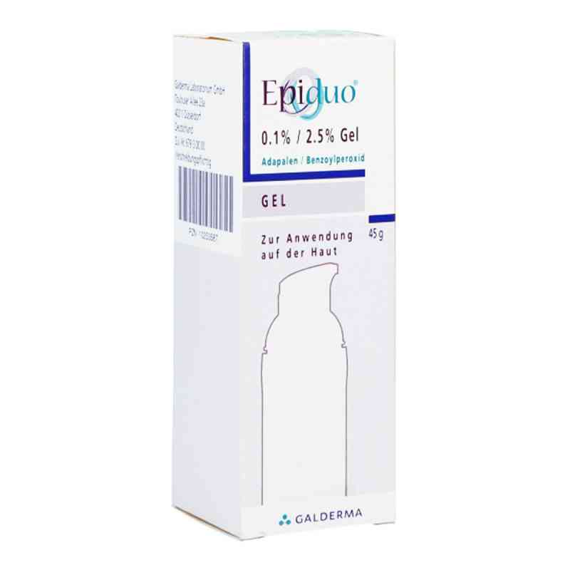 Epiduo 0,1%/2,5% Gel Pumpsystem 45 g von Galderma Laboratorium GmbH PZN 10253587