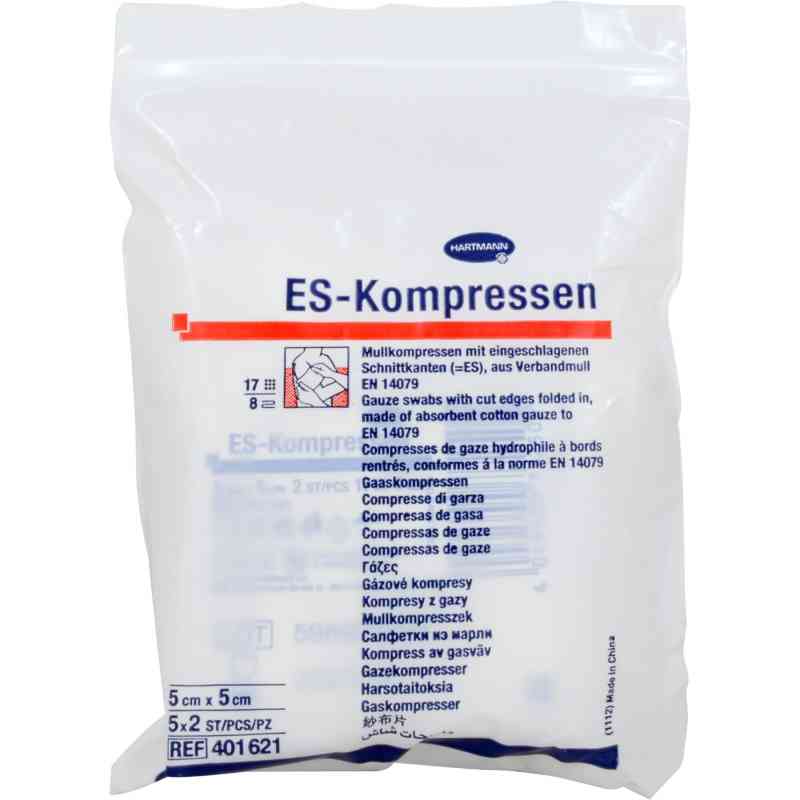 Es-kompressen steril 5x5 cm 8fach Cpc 5X2 stk von C P C medical GmbH & Co. KG PZN 11313682