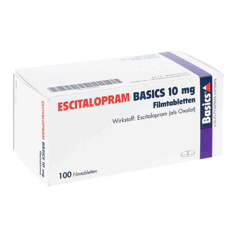 ESCITALOPRAM BASICS 10mg 100 stk von Basics GmbH PZN 10206553