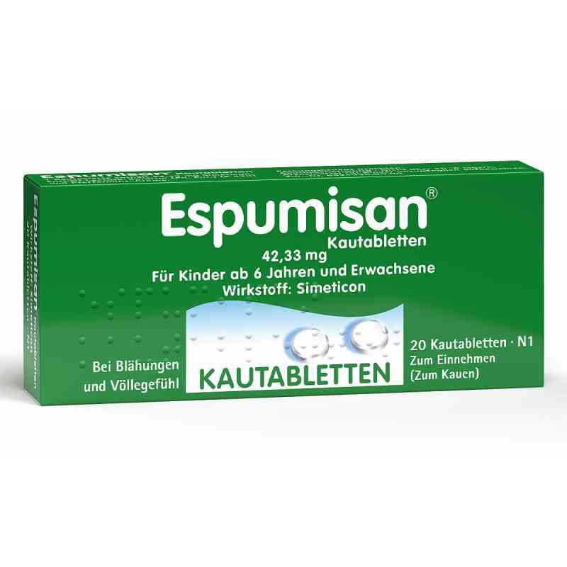 Espumisan Kautabletten 20 stk von BERLIN-CHEMIE AG PZN 06882030