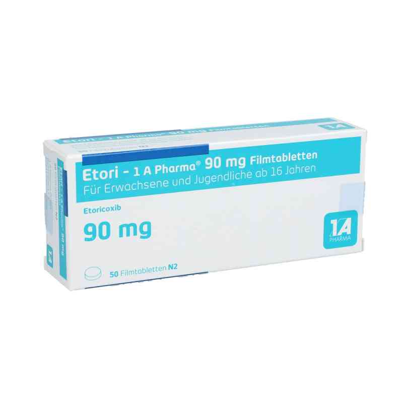 Etori 1a Pharma 90 mg Filmtabletten 50 stk von 1 A Pharma GmbH PZN 12422255