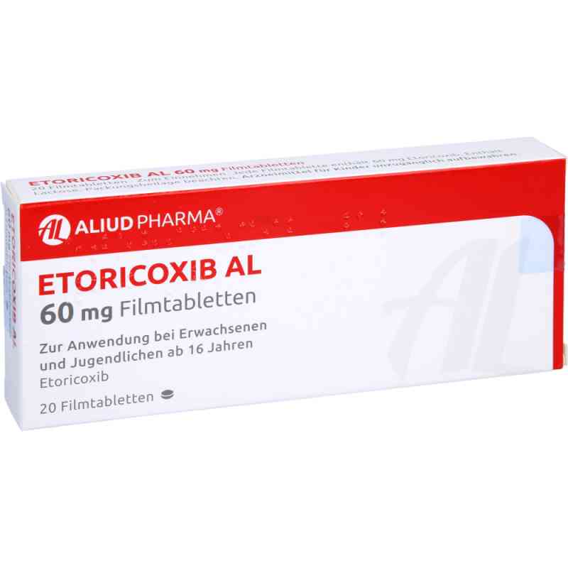 Etoricoxib Al 60 mg Filmtabletten 20 stk von ALIUD Pharma GmbH PZN 12464420
