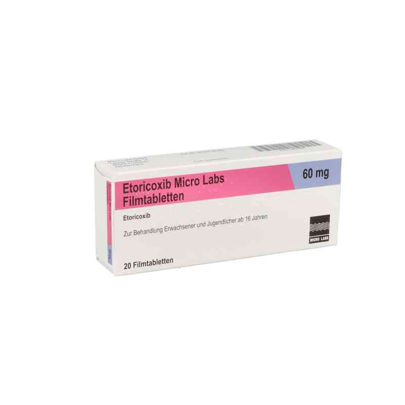 Etoricoxib Micro Labs 60 mg Filmtabletten 20 stk von Micro Labs GmbH PZN 12637808