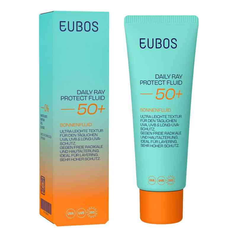 Eubos Daily Ray Protect Face Care Sonnenfluid LSF 50+ 50 ml von Dr. Hobein (Nachf.) GmbH PZN 19509798