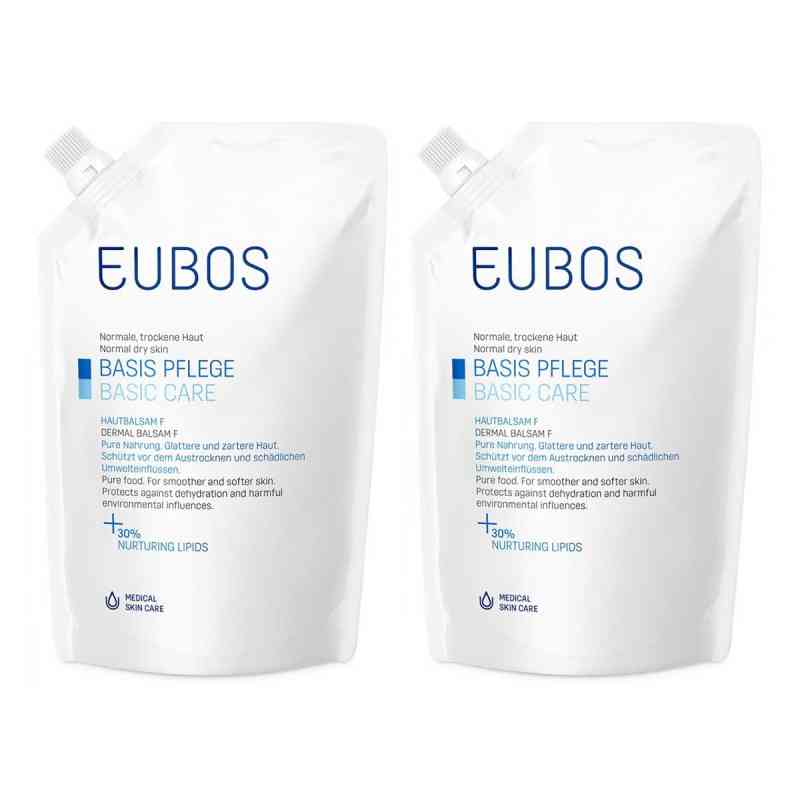 Eubos Hautbalsam F Lotio Nachfüllbeutel 2x400 ml von Dr. Hobein (Nachf.) GmbH PZN 08103067
