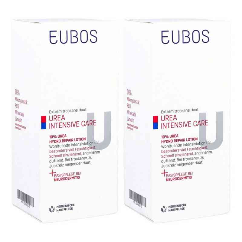 Eubos Trockene Haut Urea 10% Hydro Repair Lotion 2x150 ml von Dr. Hobein (Nachf.) GmbH PZN 08103066