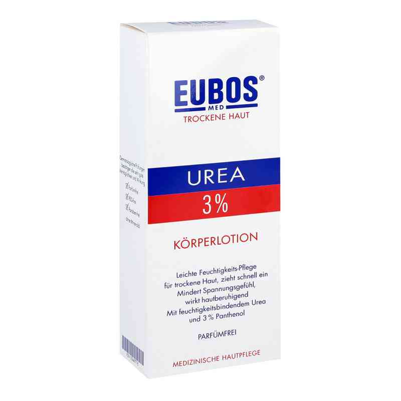 Eubos Trockene Haut Urea 3% Körperlotion 200 ml von Dr. Hobein (Nachf.) GmbH PZN 03447718