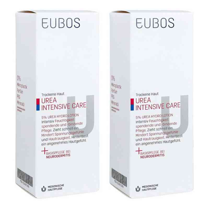 Eubos Trockene Haut Urea 5% Hydro Lotion 2x200 ml von Dr. Hobein (Nachf.) GmbH PZN 08103049