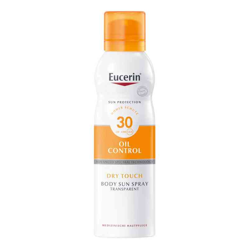 Eucerin Sun Oil Control Dry Touch Body Spray LSF 30 200 ml von Beiersdorf AG Eucerin PZN 18110226