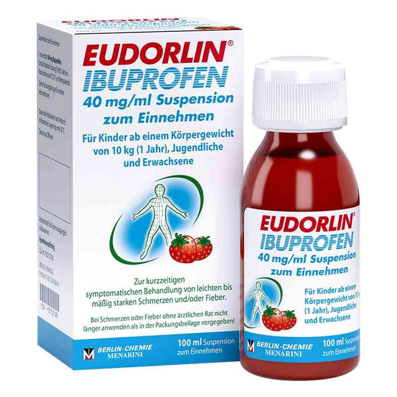 Eudorlin Ibuprofen 40 mg/ml Suspension z.Einnehmen 100 ml von BERLIN-CHEMIE AG PZN 18752189
