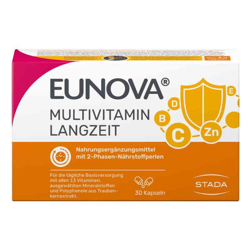 Eunova Langzeit Multivitamine und Mineralstoffe 60 stk von STADA Consumer Health Deutschland GmbH PZN 11084342