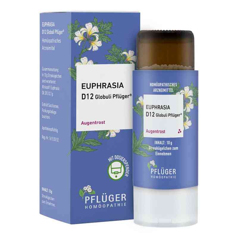 Euphrasia D12  Globuli Pflüger Dosierspender 10 g von Homöopathisches Laboratorium Alexander Pflüger Gmb PZN 18757933