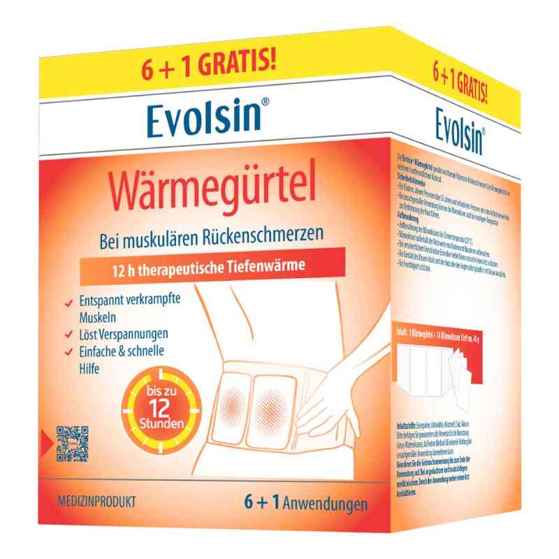 Evolsin Wärmegürtel 7 stk von Evolsin medical UG (haftungsbeschränkt) PZN 18658154