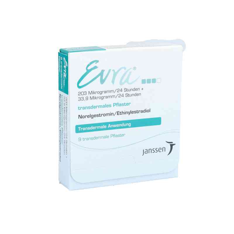 Evra 203 [my]g/24 Stunde +33,9 [my]g/24 Stunde transd.pf 9 stk von Gedeon Richter Pharma GmbH PZN 02564273