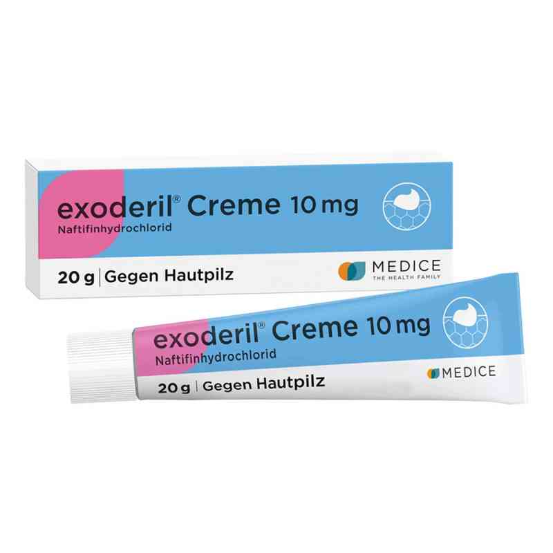 exoderil Creme die Rettung bei Pilzinfektionen der Haut 20 g von MEDICE Arzneimittel Pütter GmbH&Co.KG PZN 03043837