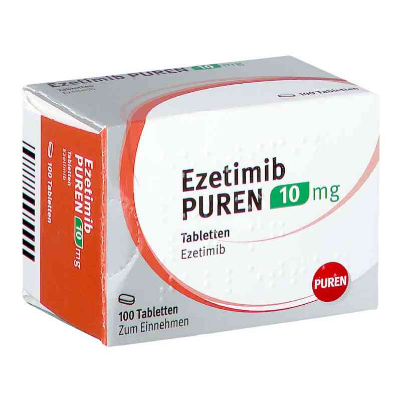 Ezetimib Puren 10 mg Tabletten 100 stk von PUREN Pharma GmbH & Co. KG PZN 13657701