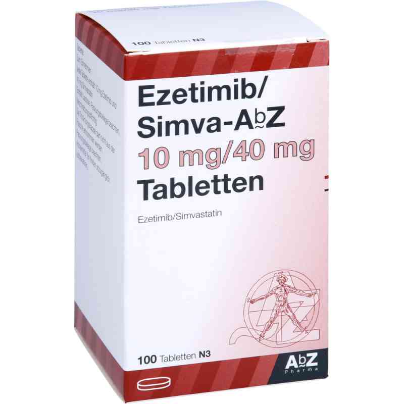 Ezetimib/simva Abz 10 mg/40 mg Tabletten 100 stk von AbZ Pharma GmbH PZN 13863205