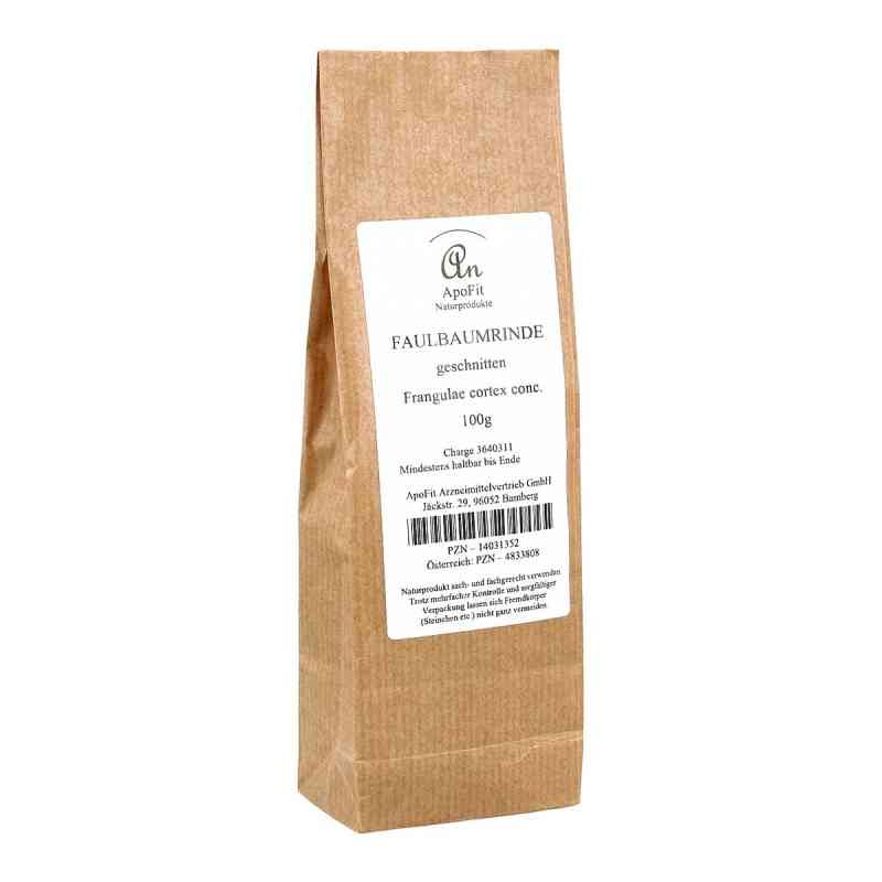 Faulbaumrinde geschnitten 100 g von ApoFit Arzneimittelvertrieb GmbH PZN 14031352